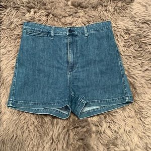 Madewell mom jean shorts